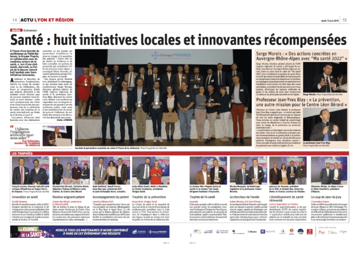 Journal Progrès - Coup de coeur du jury